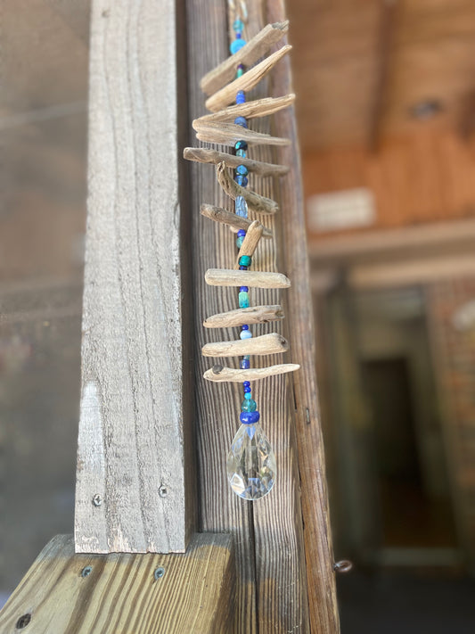 Driftwood suncatcher